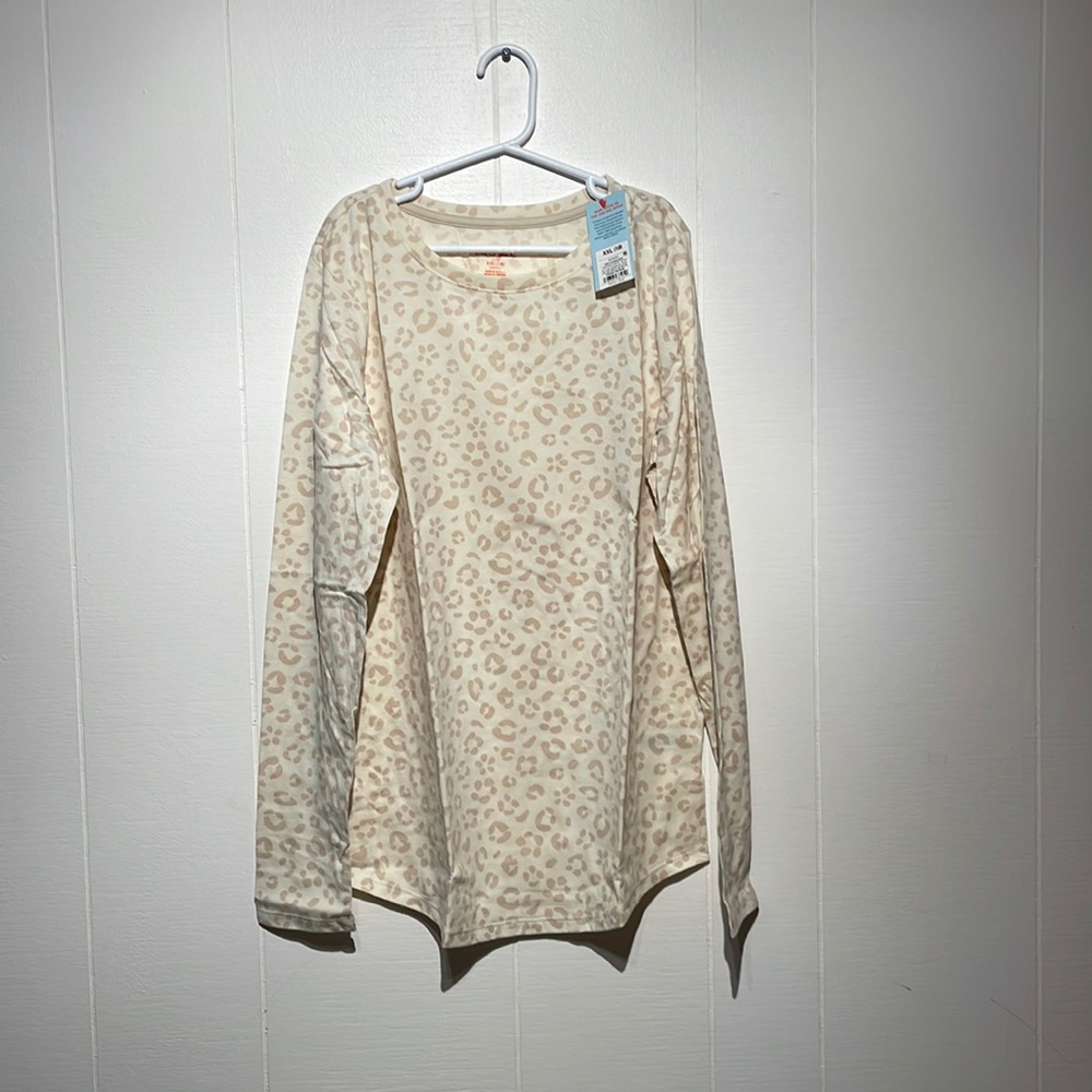 White/Pink Cat and Jack Long Sleeve